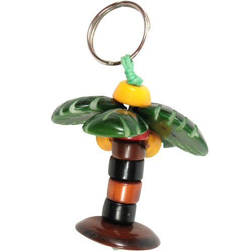 Tagua Nut Key Chain - Tree