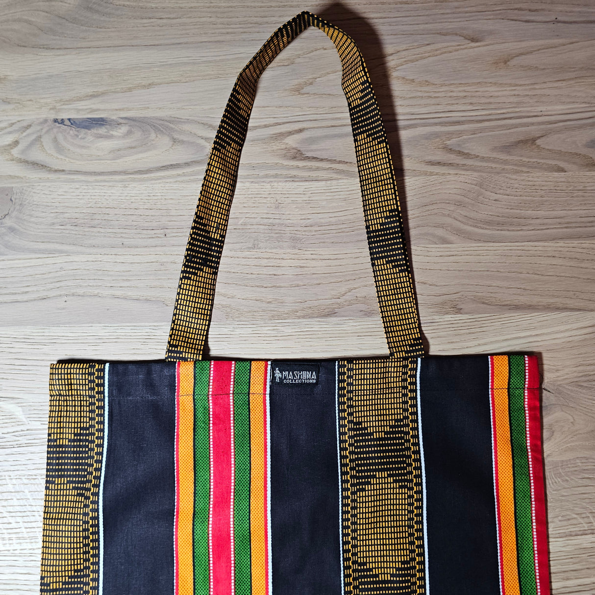 Handmade Tote Bag African Print | Beach Bag | Shopping Bag-3