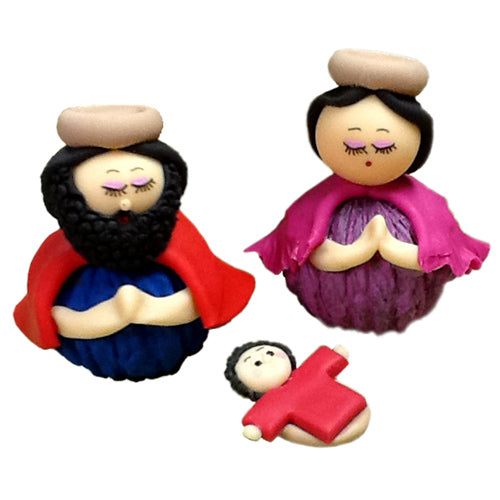 3 Piece Marzipan Nativity