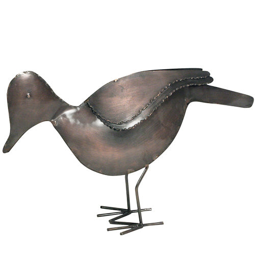 Upcycled Metal Bird Sculpture