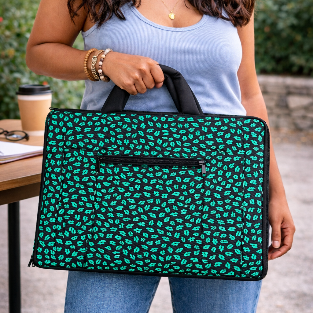 Ugandan Fabric Laptop Bag
