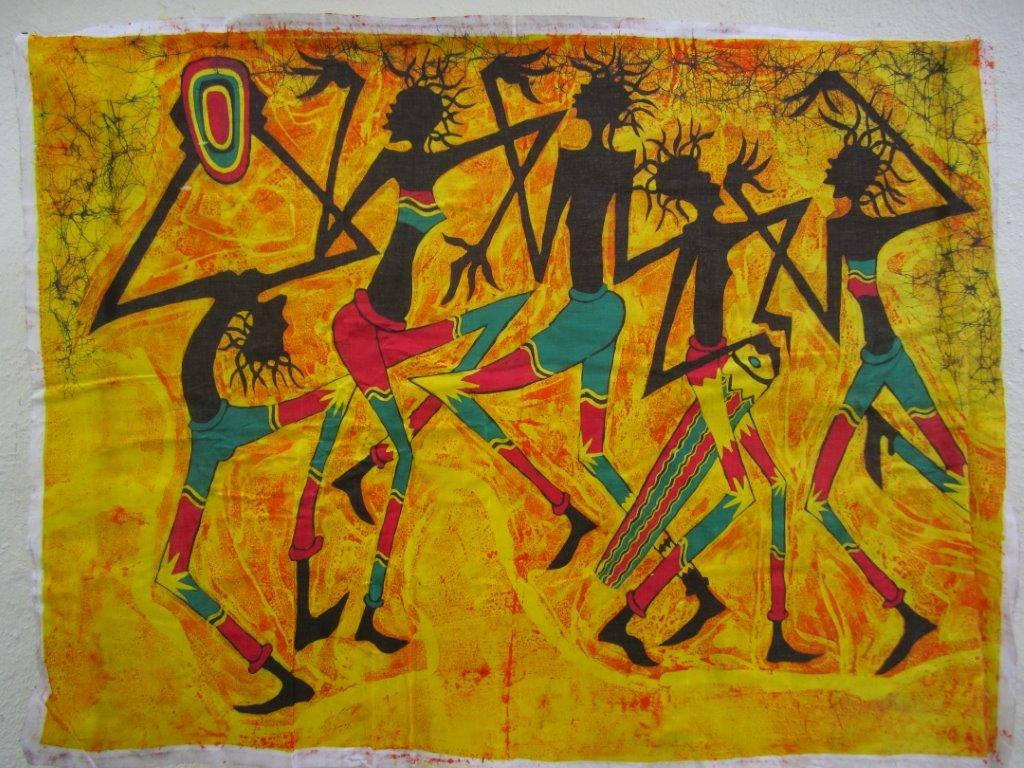 Rasta Dancers Batik-0