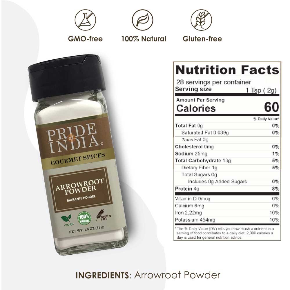 Gourmet Arrowroot Ground Powder-4