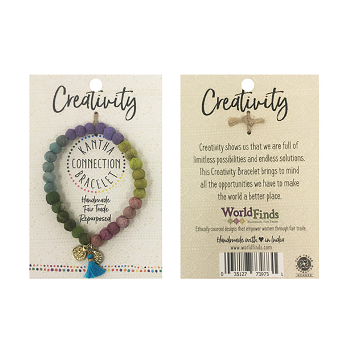 Kantha Connection Bracelet - Creativity