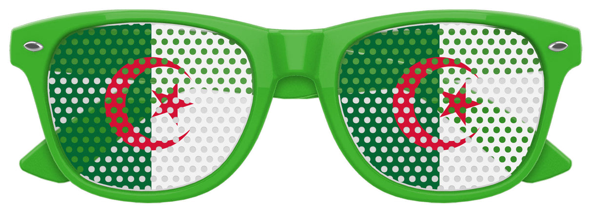 ALGERIA FLAG World Cup Party Sunglasses