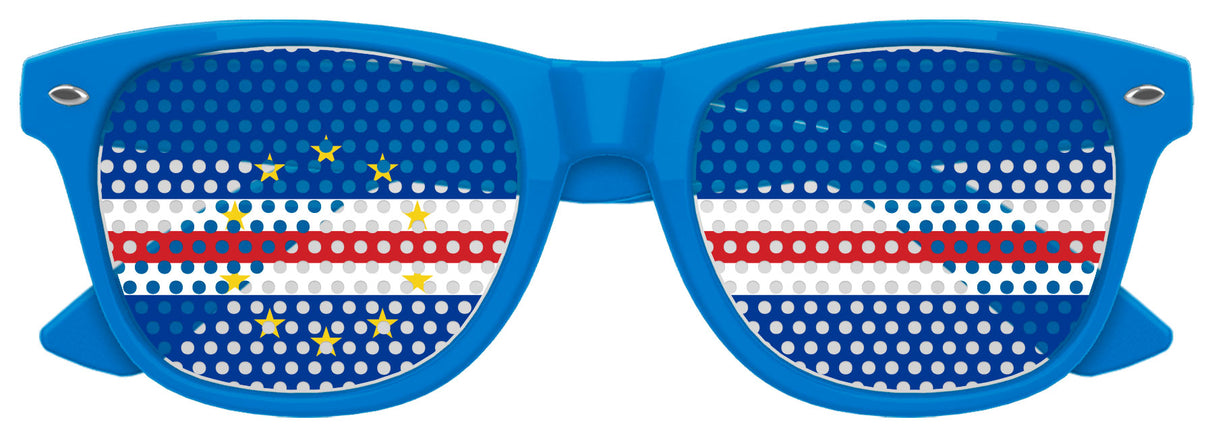CABO VERDE FLAG World Cup Party Sunglasses