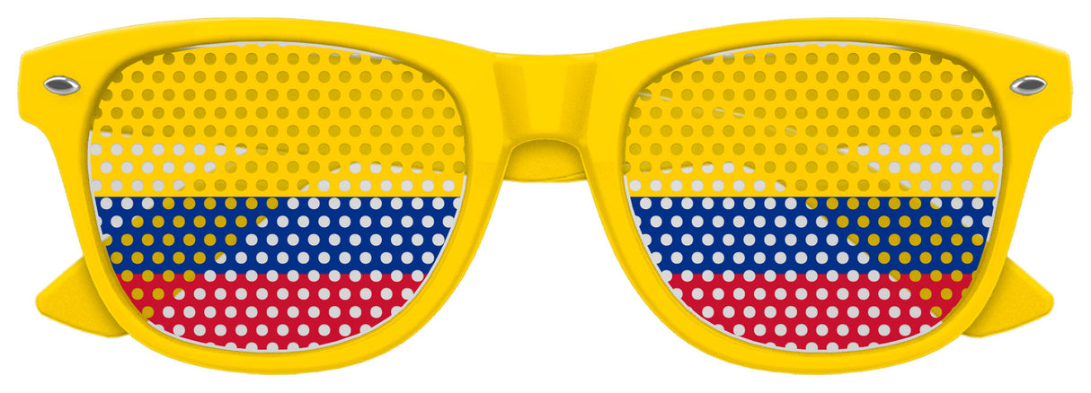 COLOMBIA FLAG World Cup Party Sunglasses
