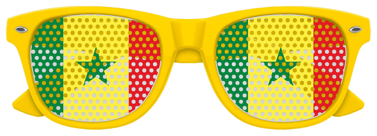 SENEGAL FLAG World Cup Party Sunglasses