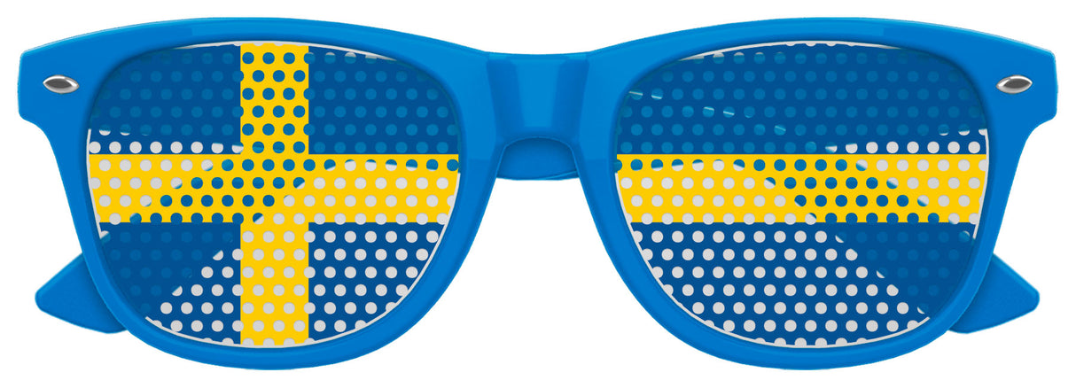 SWEDEN FLAG World Cup Party Sunglasses