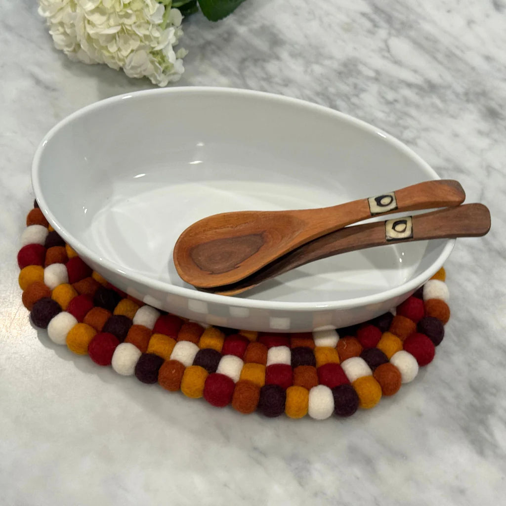 Felt Casserole Trivet, Harvest