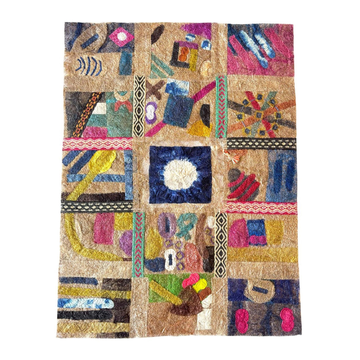 Lalao Wild Silk Wall Hanging