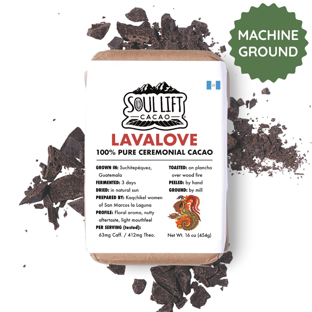 Lavalove 100% Pure Ceremonial Cacao from Guatemala