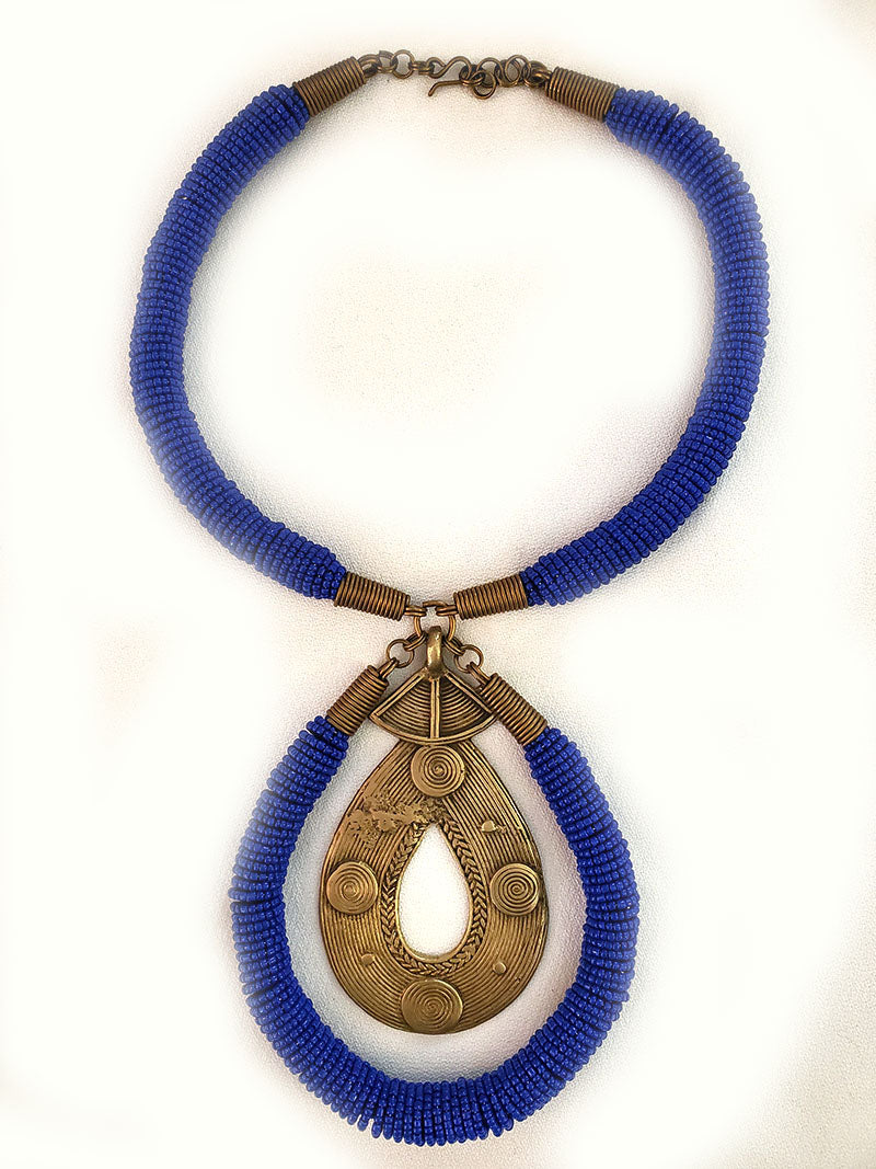 Nairobi Necklace Blue-0