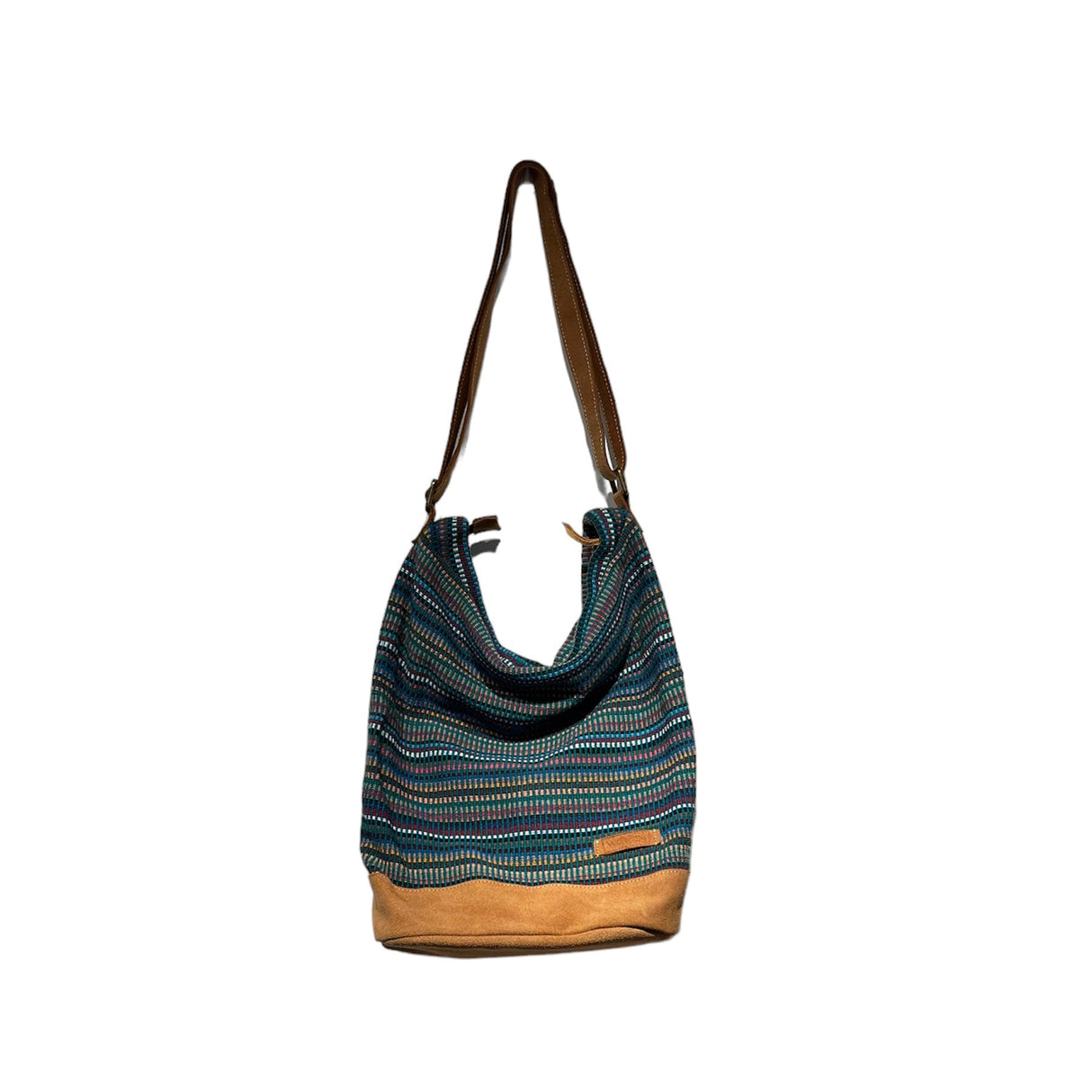 WOVEN Zipper Sling Bag - Jazzy