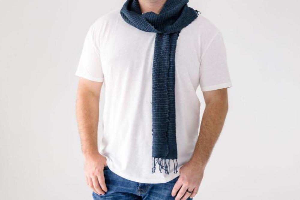 Queen Saba Handwoven Ethiopian Silk Scarf