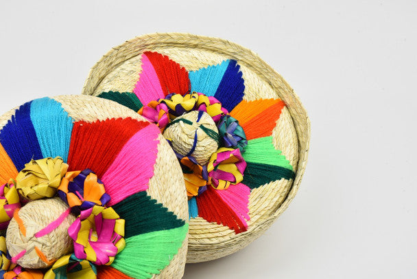 Tortillero with Lid Tortilla Basket Palm Mexican Party Supplies