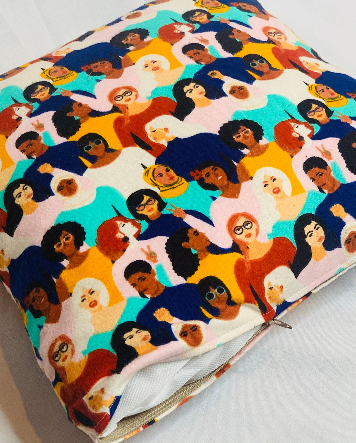 We Are All Human Pillow-2