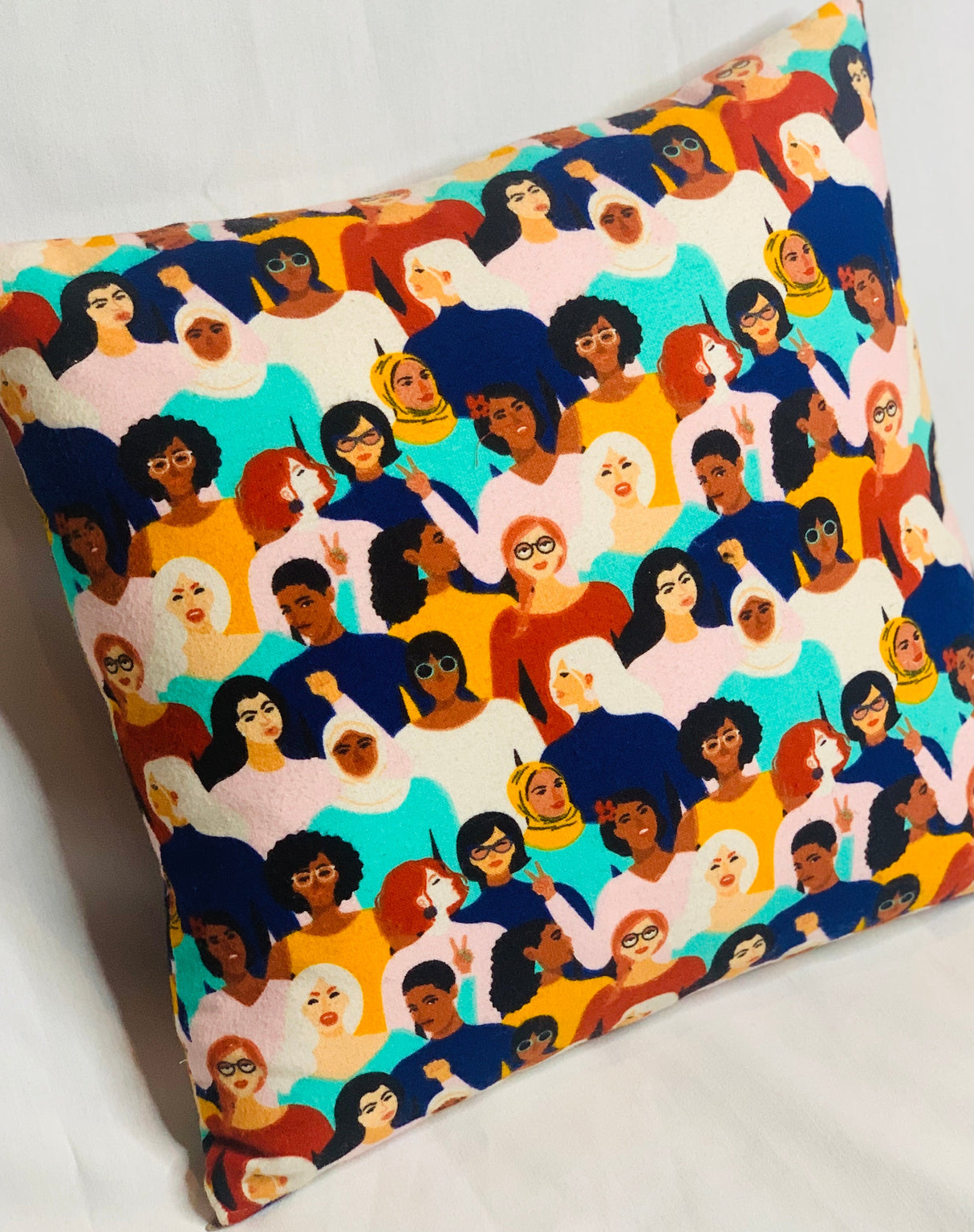 We Are All Human Pillow-3