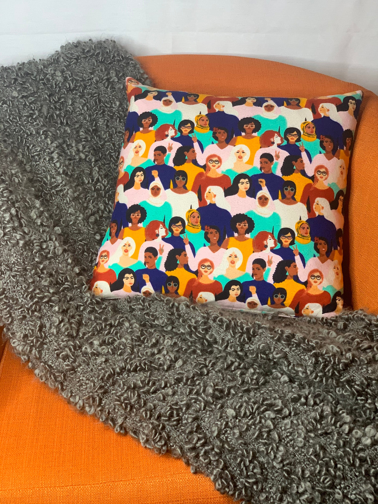 We Are All Human Pillow-0