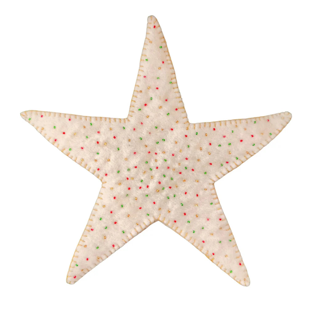 White Star Tree Topper