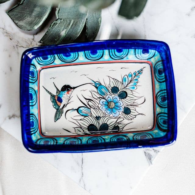 Wild Bird Rectangle Dish