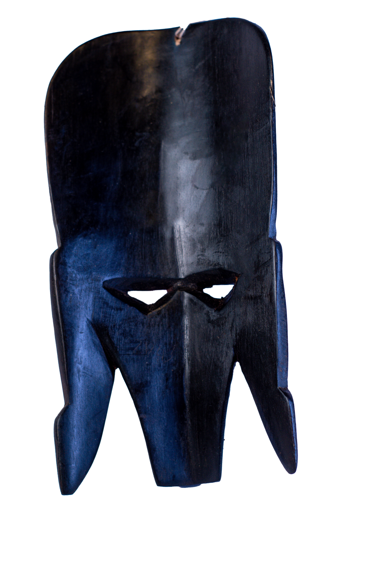 Authentic Hand-Carved Tribal African Face Mask-1