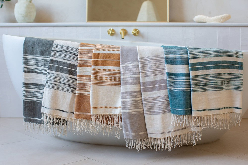 Genalé Handwoven Ethiopian Cotton Bath Towel