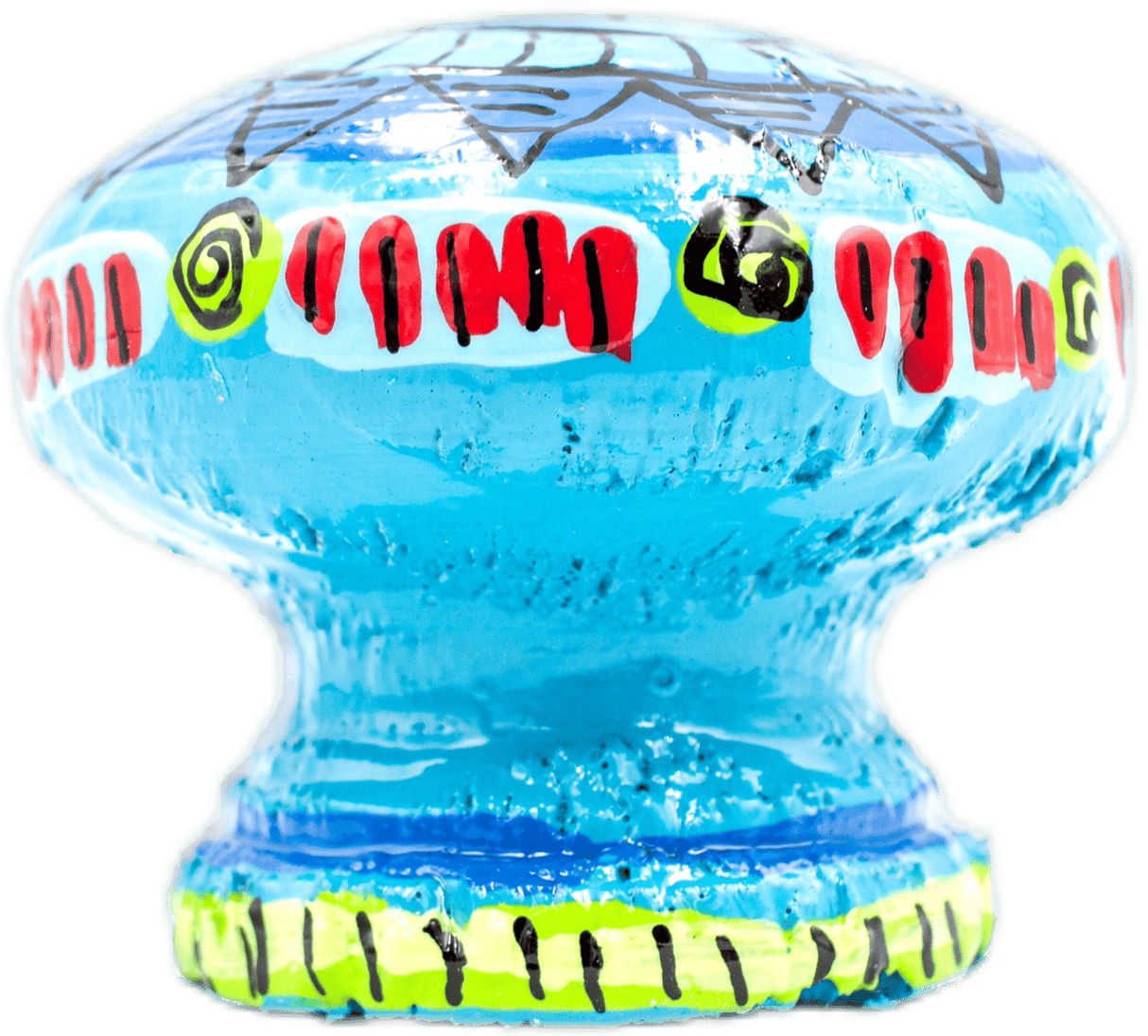 Handmade & Painted Wood Door/Furniture Knobs-12