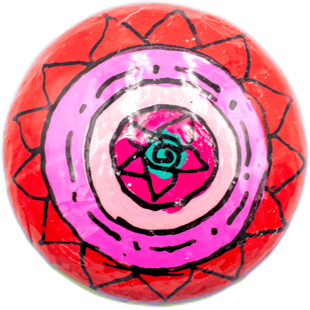 handmade painted paper mache mouse shapped piggy bank 8