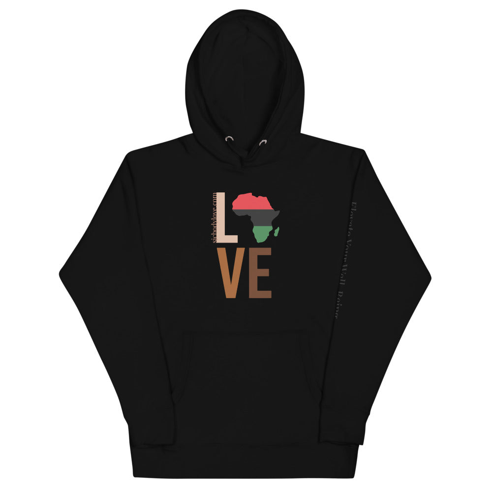 Unisex Love My Roots Hoodie-1