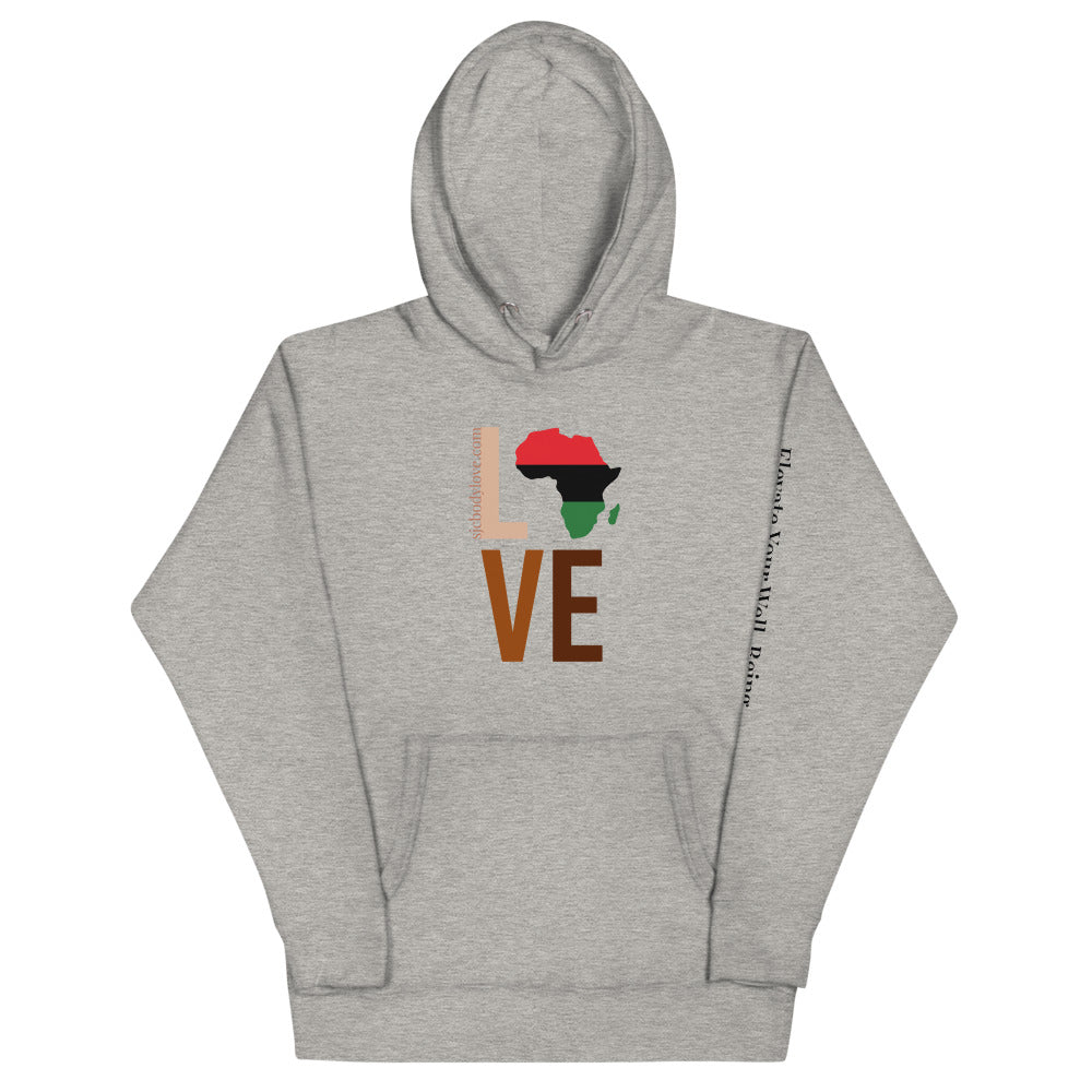 Unisex Love My Roots Hoodie-4