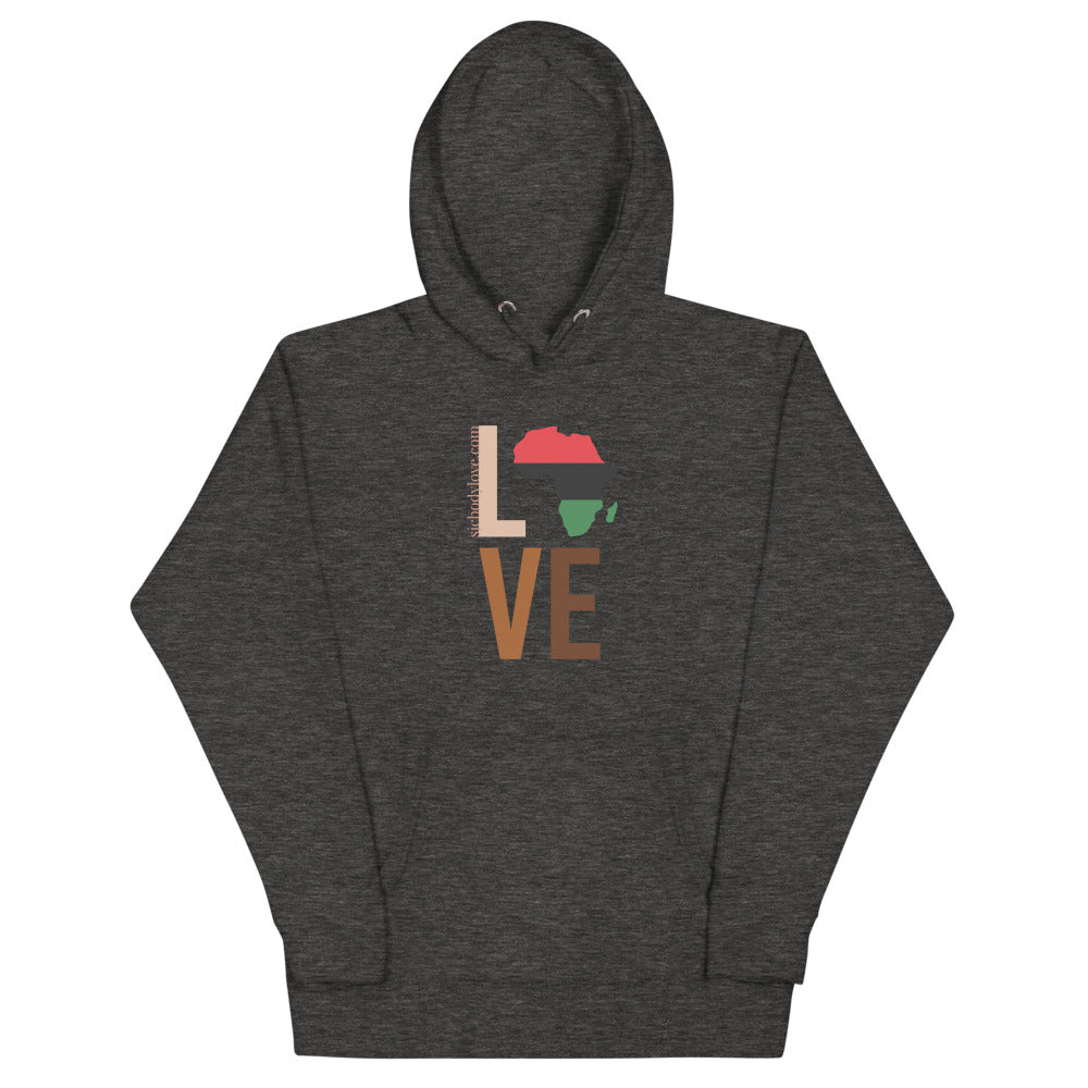 Unisex Love My Roots Hoodie-2