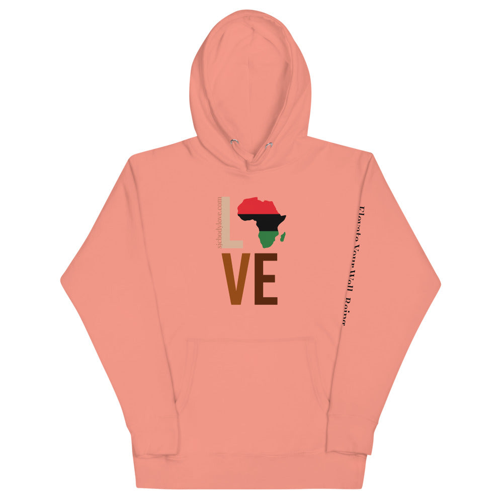 Unisex Love My Roots Hoodie-3