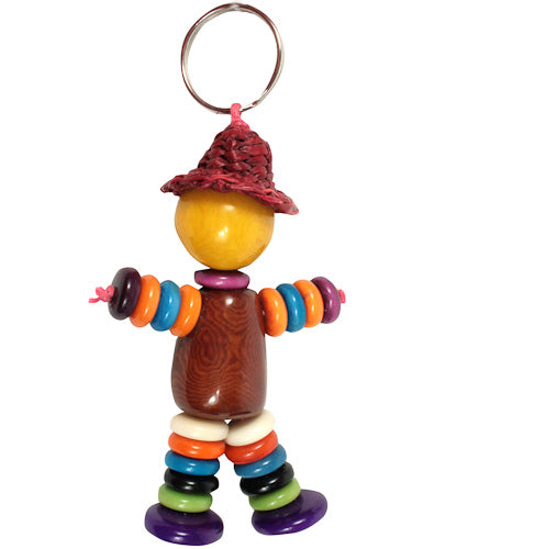 Tagua Nut Key Chain - Doll