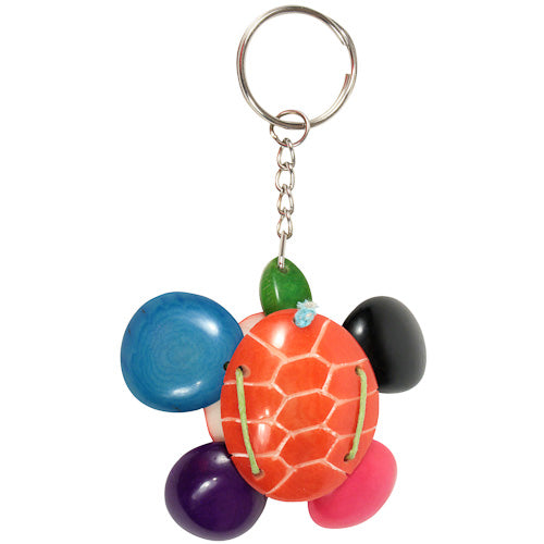Tagua Nut Key Chain - Turtle