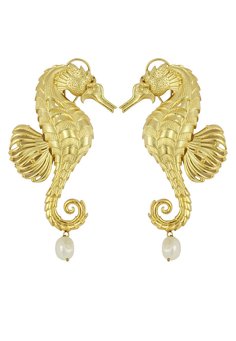 Seahorse Earrings by Bombay Sunset-4