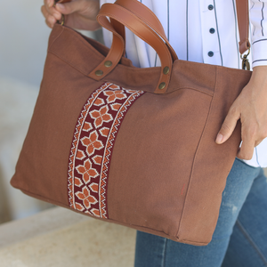 Walid Unisex Bag - Brown