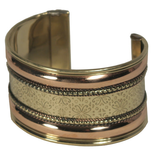 Cuff made of Copper & Brass