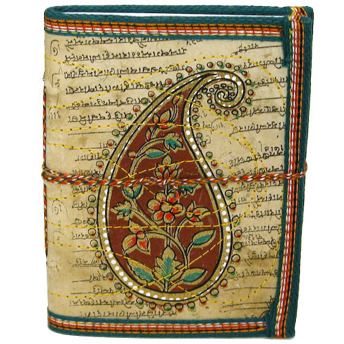 Paisley Block-Printed Cloth Journal