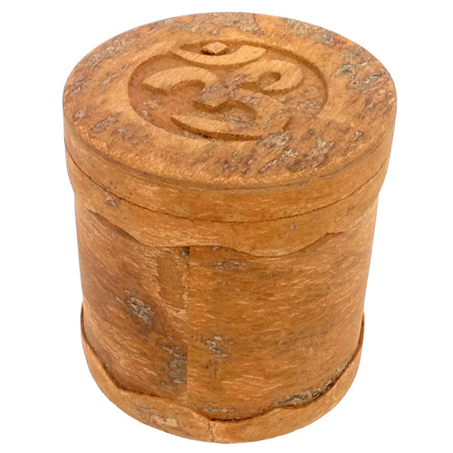 Small Cinnamon Box w/ Om Symbol