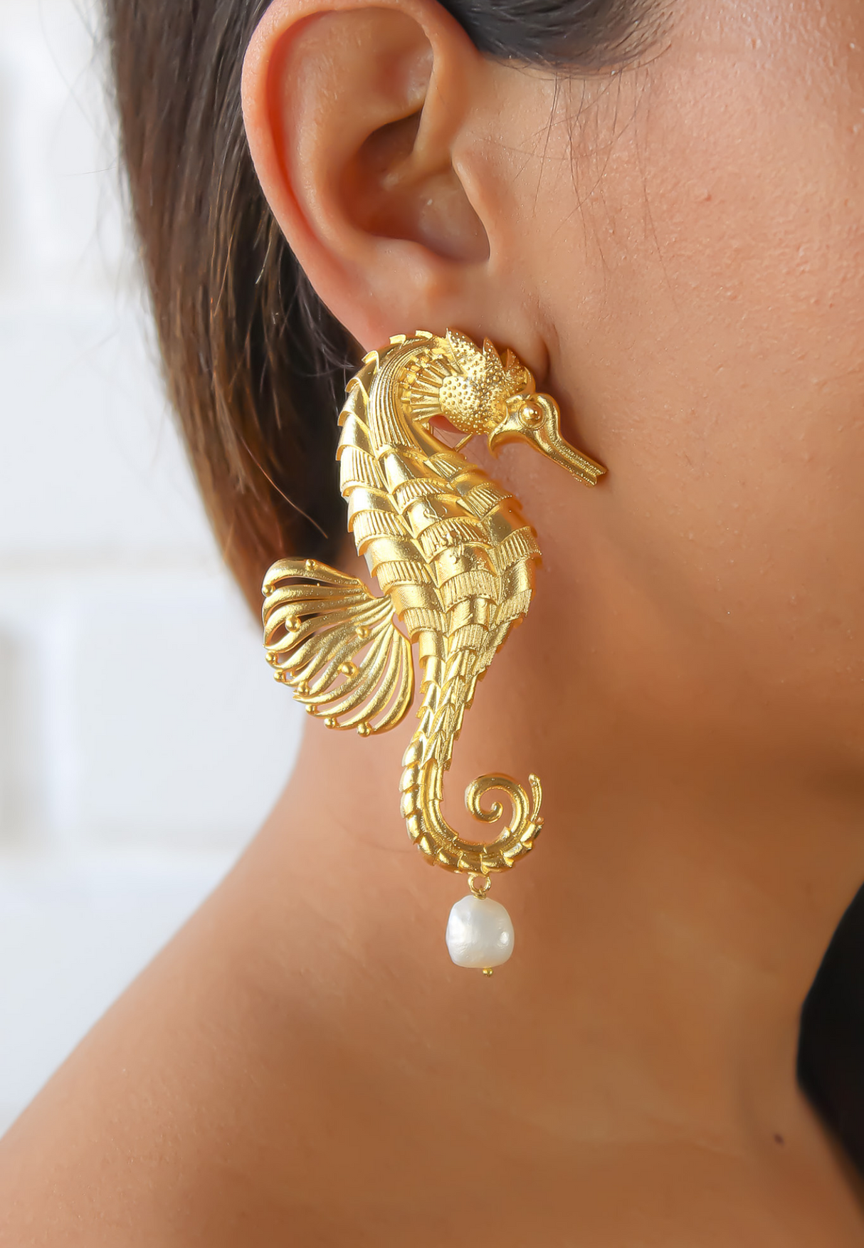 Seahorse Earrings by Bombay Sunset-1