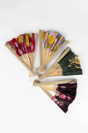 Sari Folding Fan from Bangladesh