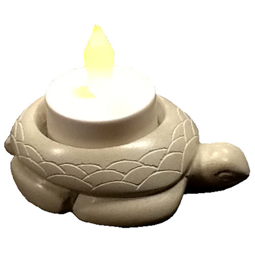 Soapstone Turtle Tealight Holder