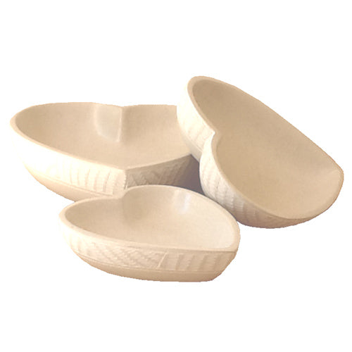 White Soapstone Heart Dish