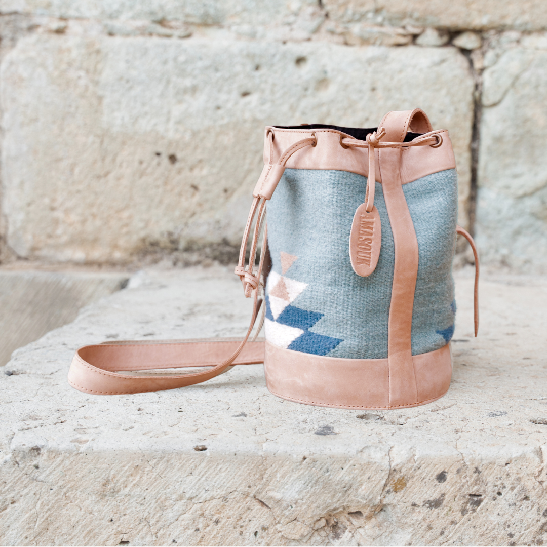 Canto del Rio Cinched Bucket Bag