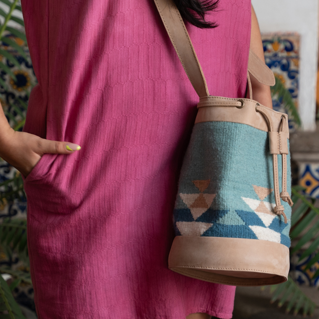 Canto del Rio Cinched Bucket Bag