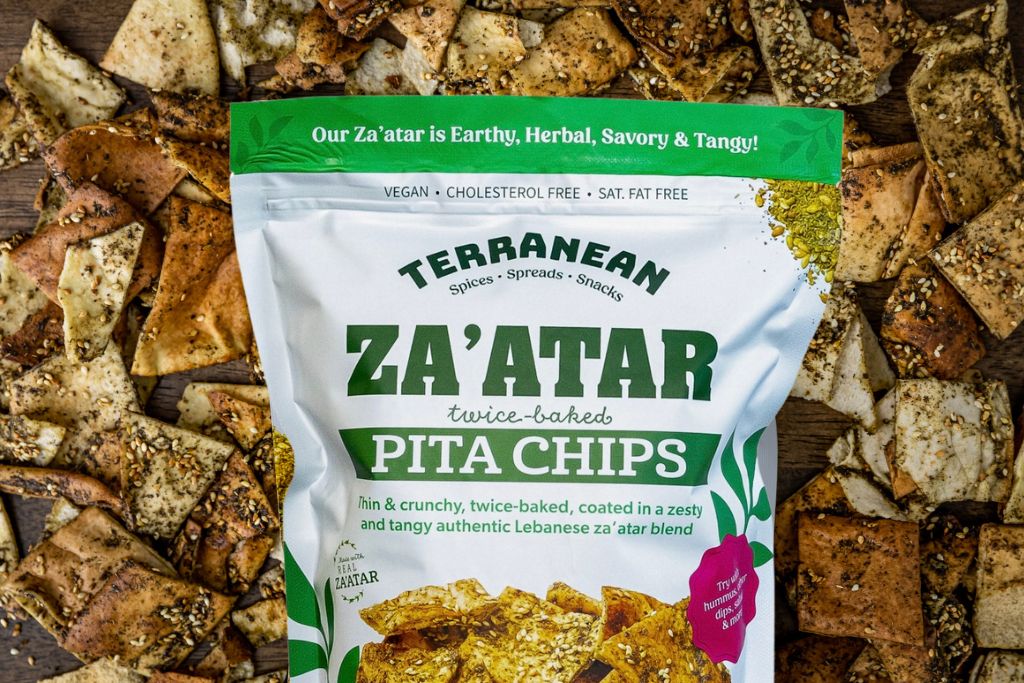 Za'atar Pita Chips (6.5oz.) Please select spicy or original za'atar.