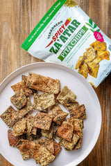Za'atar Pita Chips (6.5oz.) Please select spicy or original za'atar.