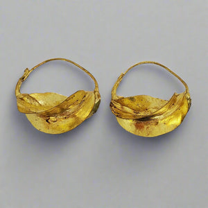 African Fulani Earrings, Hand Made in Mali