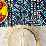 Handmade Table Runner 160x35cm | 180x35 | 200x35cm | African Print "Mudcloth" Bogolan Inspired Print  Made from 100% African Print Fabric-1